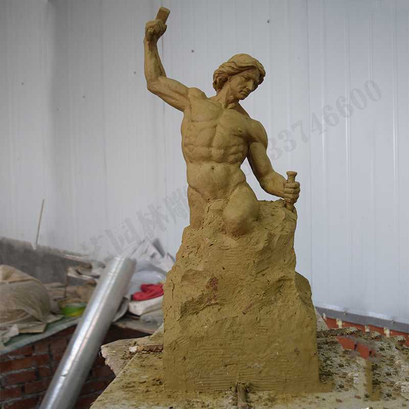 自我雕刻，雕刻自我，自我雕刻雕塑